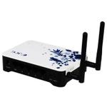 The JCG JIR-N615R router with 300mbps WiFi, 4 100mbps ETH-ports and
                                                 0 USB-ports