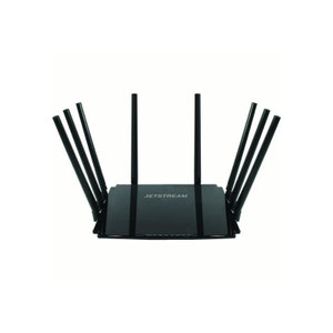 Thumbnail for the Jetstream ERAC3000 router with Gigabit WiFi, 4 N/A ETH-ports and
                                         0 USB-ports