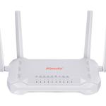 The Kasda KW6515 router with Gigabit WiFi, 4 100mbps ETH-ports and
                                                 0 USB-ports