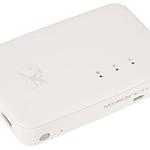 The Kingston MobileLite Wireless router with 300mbps WiFi,  N/A ETH-ports and
                                                 0 USB-ports