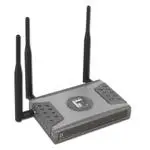 The LevelOne WBR-5400 router with 54mbps WiFi, 4 100mbps ETH-ports and
                                                 0 USB-ports