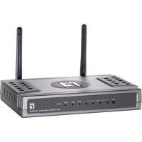 Thumbnail for the LevelOne WBR-6001 router with 300mbps WiFi, 4 100mbps ETH-ports and
                                         0 USB-ports