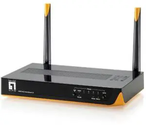 Thumbnail for the LevelOne WBR-6022 router with 300mbps WiFi, 4 100mbps ETH-ports and
                                         0 USB-ports