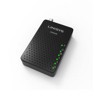 Thumbnail for the Linksys CM3008 router with No WiFi, 1 Gigabit ETH-ports and
                                         0 USB-ports