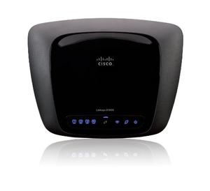 Thumbnail for the Linksys E1000 v2.1 router with 300mbps WiFi, 4 100mbps ETH-ports and
                                         0 USB-ports