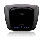 The Linksys E1000 v2.1 router with 300mbps WiFi, 4 100mbps ETH-ports and
                                                 0 USB-ports