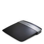 The Linksys E2500 v4 router with 300mbps WiFi, 4 100mbps ETH-ports and
                                                 0 USB-ports