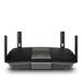 The Linksys E8400 router has Gigabit WiFi, 4 N/A ETH-ports and 0 USB-ports. It has a total combined WiFi throughput of 2400 Mpbs.<br>It is also known as the <i>Linksys AC2400 Dual-Band Gigabit Router.</i>