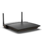 The Linksys EA5800 router with Gigabit WiFi, 4 100mbps ETH-ports and
                                                 0 USB-ports