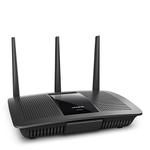 The Linksys EA7500 v2 router with Gigabit WiFi, 4 N/A ETH-ports and
                                                 0 USB-ports