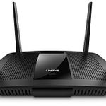 The Linksys EA8500 router with Gigabit WiFi, 4 N/A ETH-ports and
                                                 0 USB-ports