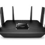 The Linksys EA9300 router with Gigabit WiFi, 4 N/A ETH-ports and
                                                 0 USB-ports