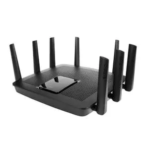 Thumbnail for the Linksys EA9500 v1 router with Gigabit WiFi, 8 N/A ETH-ports and
                                         0 USB-ports