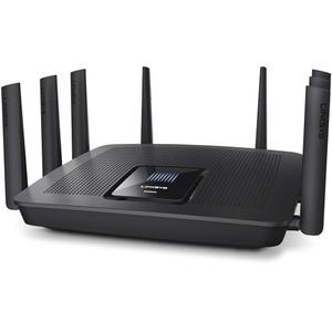 Thumbnail for the Linksys EA9500 v2 router with Gigabit WiFi, 8 N/A ETH-ports and
                                         0 USB-ports