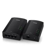 The Linksys PLS400 router with No WiFi, 4 100mbps ETH-ports and
                                                 0 USB-ports