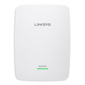 Thumbnail for the Linksys RE3000W router with 300mbps WiFi, 1 100mbps ETH-ports and
                                         0 USB-ports
