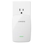 The Linksys RE4100W router with 300mbps WiFi, 1 100mbps ETH-ports and
                                                 0 USB-ports
