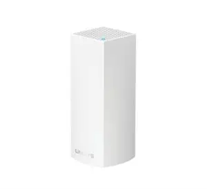 Thumbnail for the Linksys Velop (WHW01) router with Gigabit WiFi, 1 N/A ETH-ports and
                                         0 USB-ports