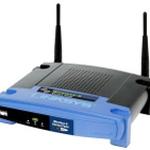 The Linksys WAP54G v3.1 router with 54mbps WiFi, 1 100mbps ETH-ports and
                                                 0 USB-ports