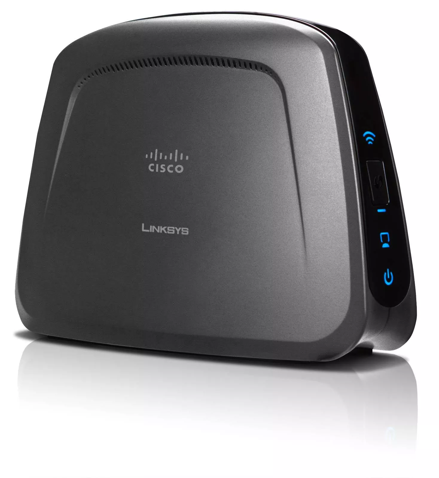 Full size picture (as .webp). The Linksys WET610N router ...