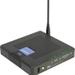 The Linksys WRP400 router has 54mbps WiFi, 4 100mbps ETH-ports and 0 USB-ports. 
