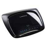 The Linksys WRT110 router with 300mbps WiFi, 4 100mbps ETH-ports and
                                                 0 USB-ports