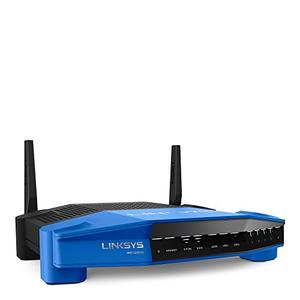 Thumbnail for the Linksys WRT1200AC router with Gigabit WiFi, 4 Gigabit ETH-ports and
                                         0 USB-ports