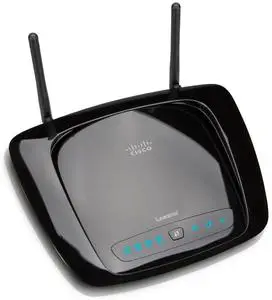 Thumbnail for the Linksys WRT160NL router with 300mbps WiFi, 4 100mbps ETH-ports and
                                         0 USB-ports