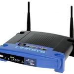 The Linksys WRT54GS v7.2 router with 54mbps WiFi, 4 100mbps ETH-ports and
                                                 0 USB-ports