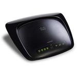 The Linksys WRT54GS2 router with 54mbps WiFi, 4 100mbps ETH-ports and
                                                 0 USB-ports