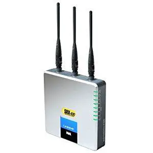 Thumbnail for the Linksys WRT54GX4 router with 54mbps WiFi, 4 100mbps ETH-ports and
                                         0 USB-ports