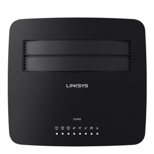 Thumbnail for the Linksys X1000 router with 300mbps WiFi, 3 100mbps ETH-ports and
                                         0 USB-ports