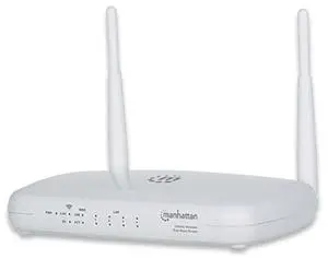 Thumbnail for the Manhattan 525480 router with Gigabit WiFi, 4 N/A ETH-ports and
                                         0 USB-ports