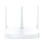 The Mercusys MW302R V1 router with 300mbps WiFi, 2 100mbps ETH-ports and
                                                 0 USB-ports