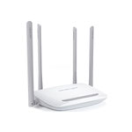 The Mercusys MW325R V1 router with 300mbps WiFi, 3 100mbps ETH-ports and
                                                 0 USB-ports