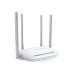 The Mercusys MW325R V2 router with 300mbps WiFi, 3 100mbps ETH-ports and
                                                 0 USB-ports