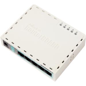 Thumbnail for the MikroTik RouterBOARD 951-2n (RB951-2n) router with 300mbps WiFi, 4 100mbps ETH-ports and
                                         0 USB-ports