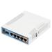 The MikroTik RouterBOARD hAP lite (RB941-2nD-TC) router has 300mbps WiFi, 3 100mbps ETH-ports and 0 USB-ports. <br>It is also known as the <i>MikroTik MikroTik hAP lite - Home Access Point.</i>It also supports custom firmwares like: LEDE Project