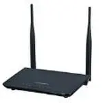 The Monoprice 9919 router with 300mbps WiFi, 4 N/A ETH-ports and
                                                 0 USB-ports