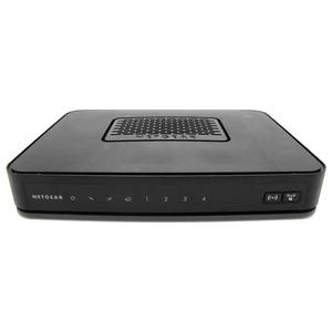 Thumbnail for the Netgear CG3000D router with 300mbps WiFi, 4 Gigabit ETH-ports and
                                         0 USB-ports