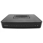 The Netgear CG3000D router with 300mbps WiFi, 4 Gigabit ETH-ports and
                                                 0 USB-ports