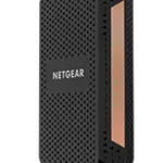 The Netgear CM1100 router with No WiFi, 2 N/A ETH-ports and
                                                 0 USB-ports