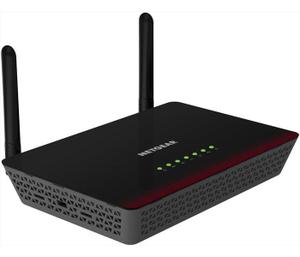 Thumbnail for the Netgear D6000 router with Gigabit WiFi, 4 N/A ETH-ports and
                                         0 USB-ports