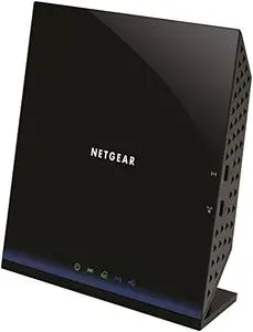 Thumbnail for the Netgear D6200v1 router with Gigabit WiFi, 4 N/A ETH-ports and
                                         0 USB-ports