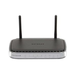 Thumbnail for the Netgear DGN2000 router with 300mbps WiFi, 4 100mbps ETH-ports and
                                         0 USB-ports