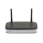 The Netgear DGN2000 router with 300mbps WiFi, 4 100mbps ETH-ports and
                                                 0 USB-ports