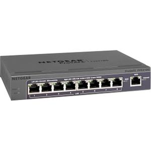 Thumbnail for the Netgear FVS318G router with No WiFi, 8 N/A ETH-ports and
                                         0 USB-ports