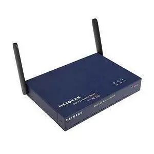 Thumbnail for the Netgear HE102 router with 11mbps WiFi, 1 100mbps ETH-ports and
                                         0 USB-ports