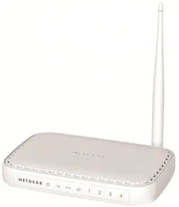 Thumbnail for the Netgear JNR1010v2 router with 300mbps WiFi, 4 100mbps ETH-ports and
                                         0 USB-ports