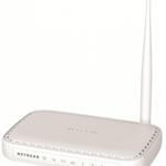The Netgear JNR1010v2 router with 300mbps WiFi, 4 100mbps ETH-ports and
                                                 0 USB-ports